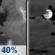 Tonight: A chance of showers and thunderstorms before 8pm. Mostly cloudy, with a low around 70. Heat index values as high as 87. North northeast wind 10 to 15 mph, with gusts as high as 23 mph. Chance of precipitation is 40%. New rainfall amounts between a tenth and quarter of an inch possible. Tonight: Chance Showers And Thunderstorms then Mostly Cloudy