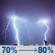 Tonight: Showers and thunderstorms likely before 7pm, then a chance of showers and thunderstorms between 7pm and 11pm, then showers and thunderstorms. Some of the storms could produce heavy rain. Mostly cloudy, with a low around 74. Heat index values as high as 94. East wind around 5 mph. Chance of precipitation is 80%. New rainfall amounts between 2 and 3 inches possible. Tonight: Showers And Thunderstorms