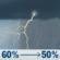 Tuesday: A chance of showers and thunderstorms before 10am, then showers and thunderstorms likely between 10am and noon, then a chance of showers and thunderstorms. Mostly cloudy, with a high near 75. East southeast wind 6 to 13 mph, with gusts as high as 22 mph. Chance of precipitation is 60%. New rainfall amounts between a quarter and half of an inch possible. Tuesday: Chance Showers And Thunderstorms